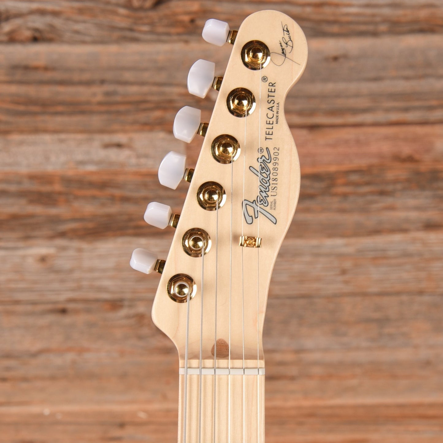 Fender Artist James Burton Telecaster Red Paisley Flames 2018