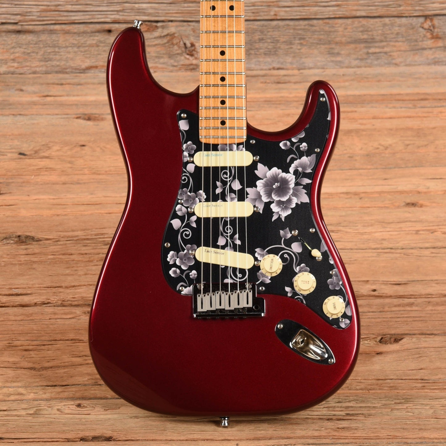 Fender Stratocaster Plus neck with Unknown Body Candy Cola 1991