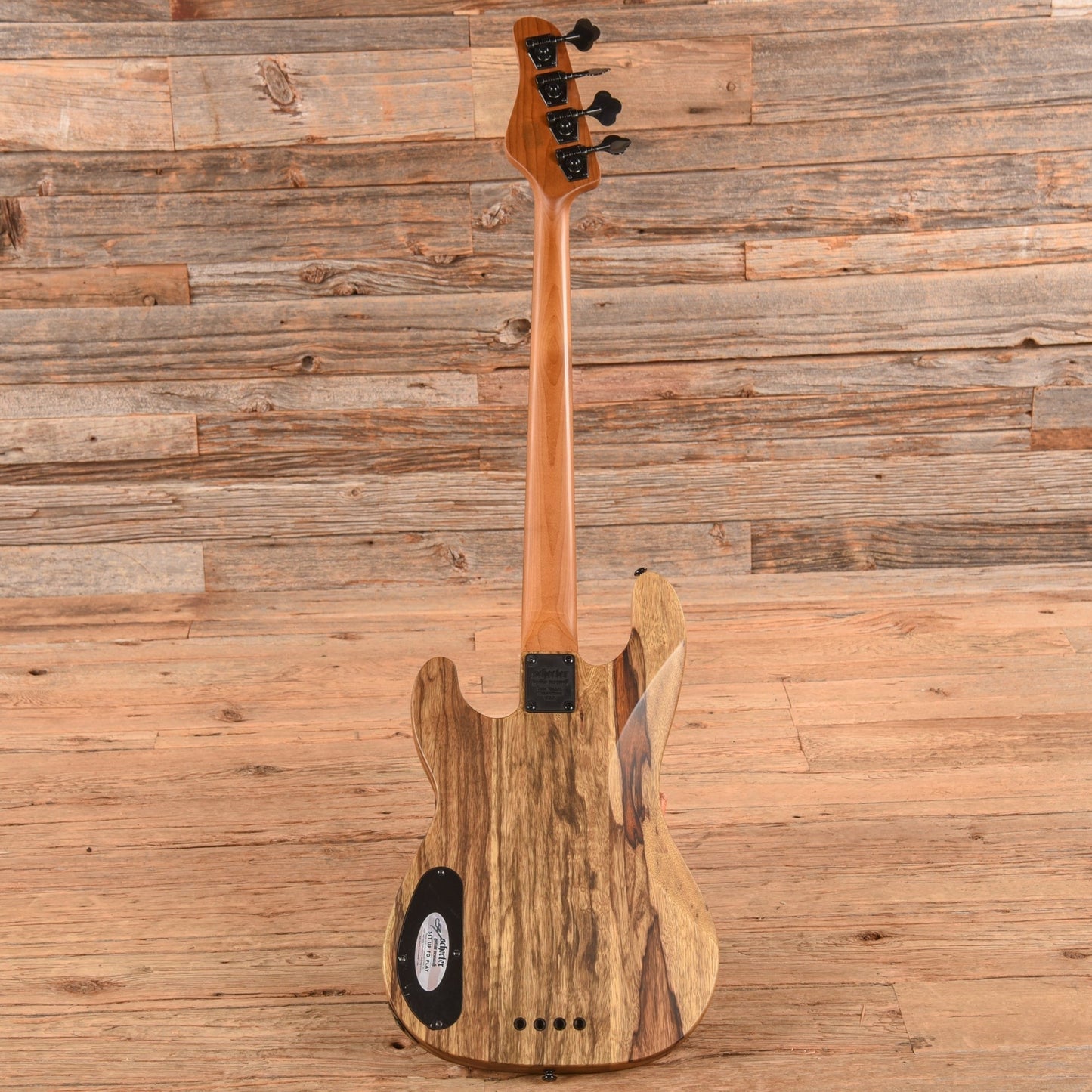 Schecter Model-T 4 Exotic Black Limba 2023