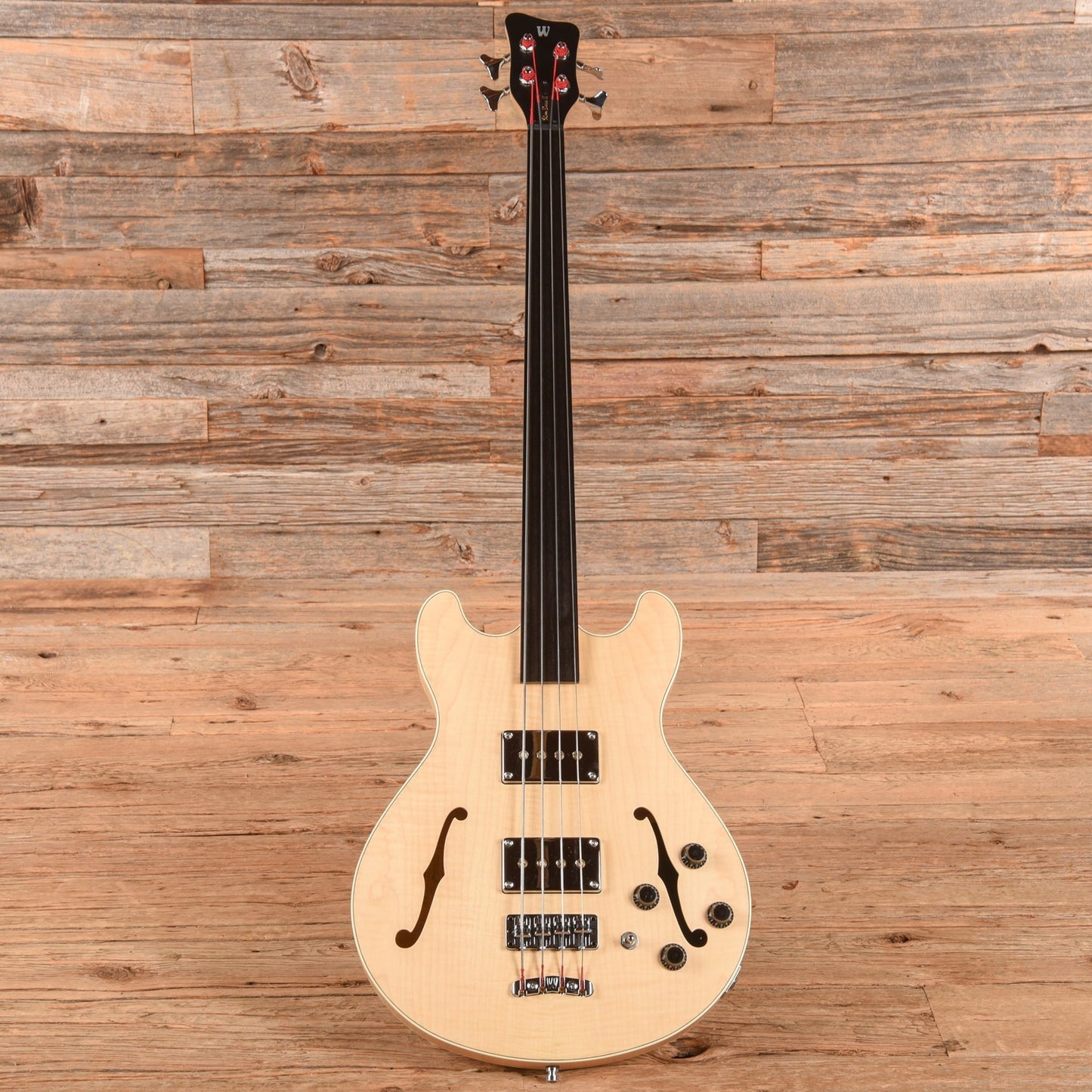 Warwick Star Bass II Fretless Natural 2009