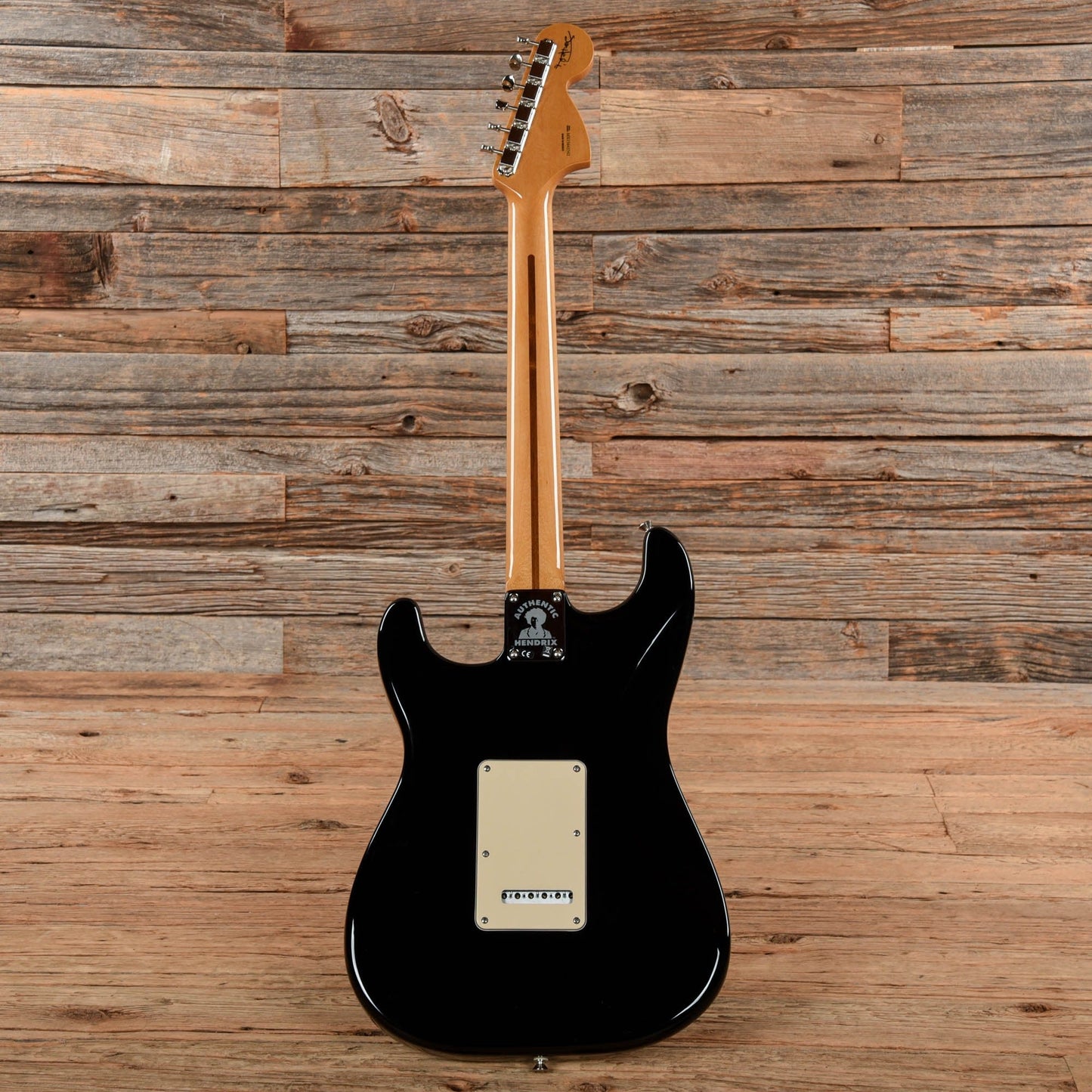 Fender Strat Hendrix Reissue Black 2015 - Dave Amato of REO Speedwagon