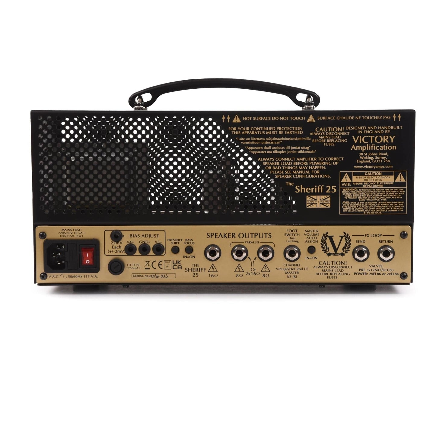 Victory Sheriff 25 Head