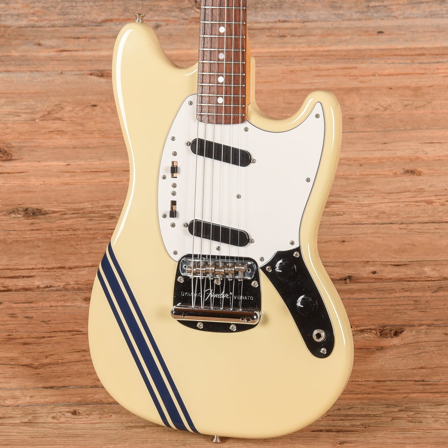 Fender MG-73 Mustang Olympic White 2008
