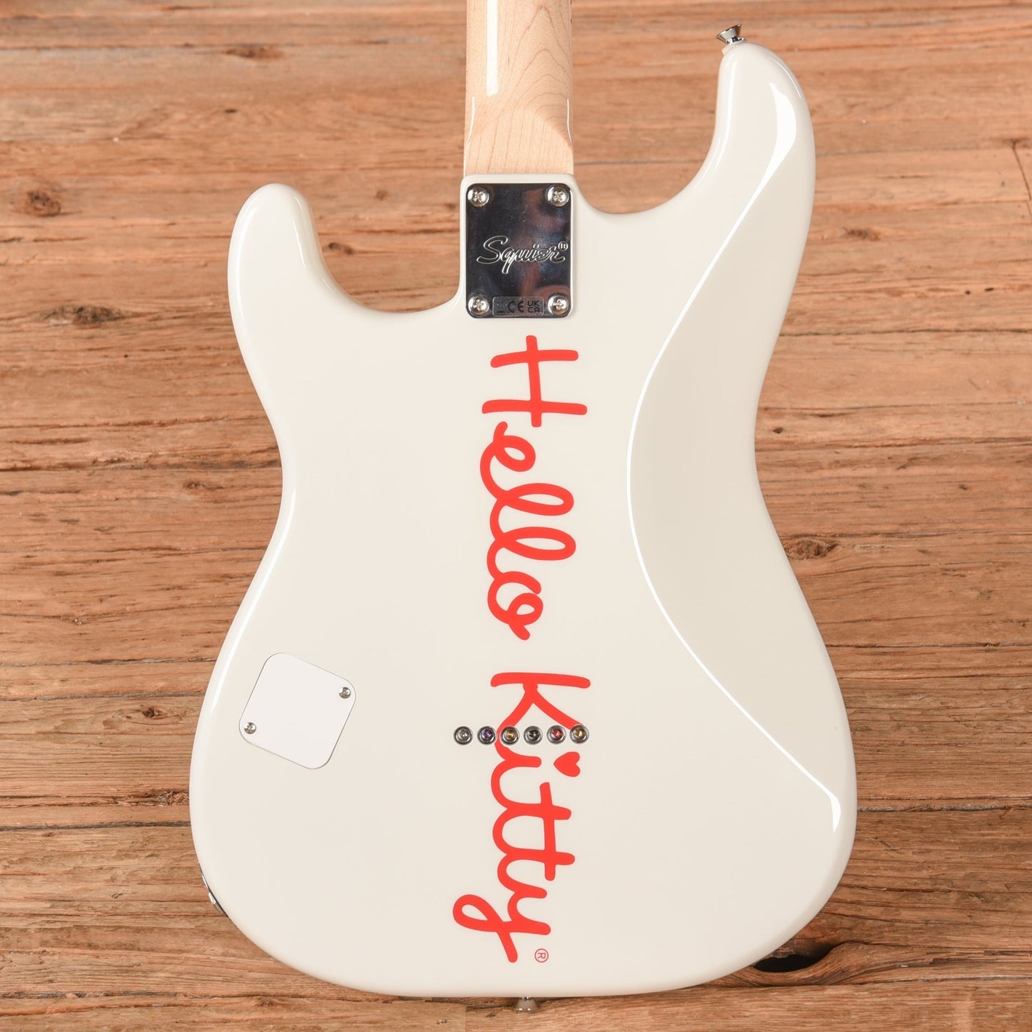 Squier Hello Kitty Stratocaster White 2025