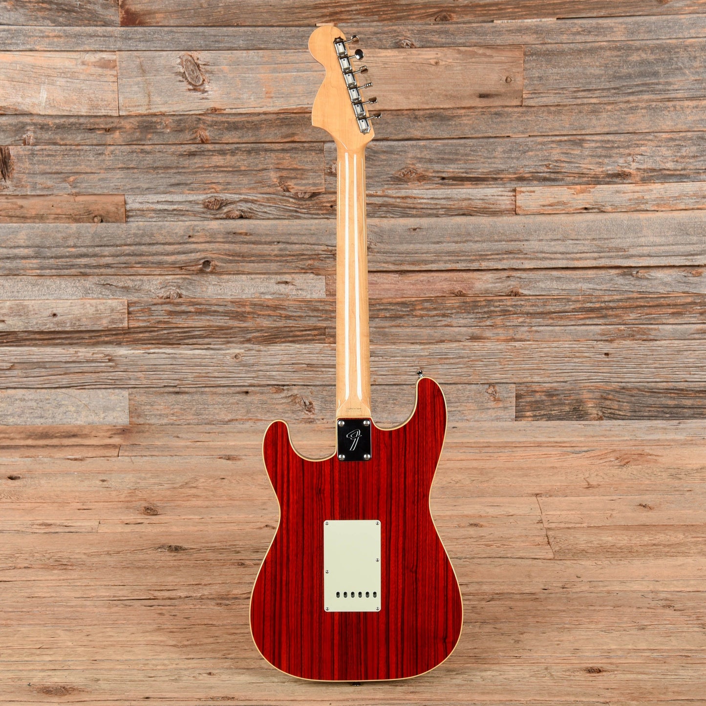 Fender ST68-HO Stratocaster Zebrawood Red 2003