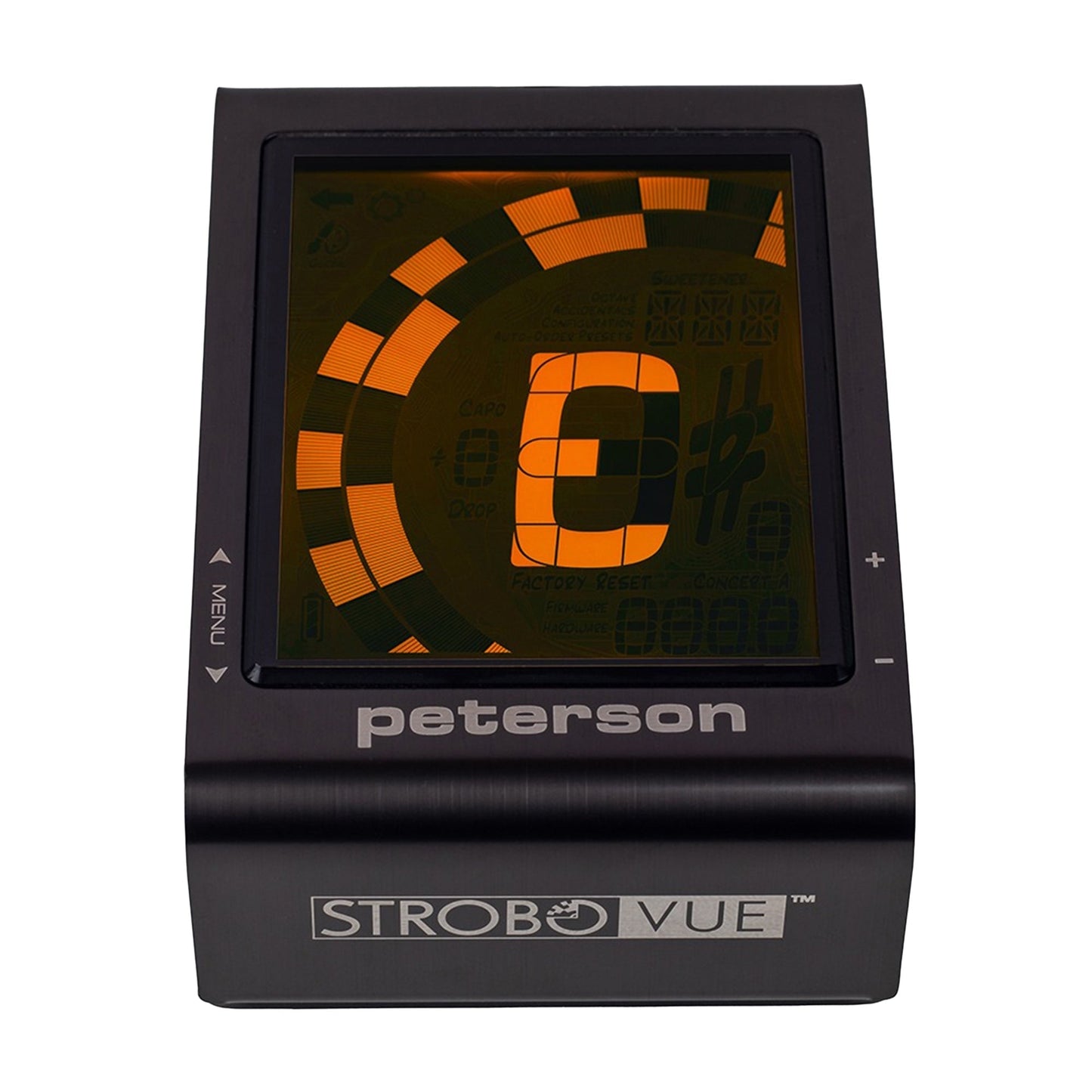 Peterson StroboVUE Stobo Tuner Pedal w/Pure Buffer Output