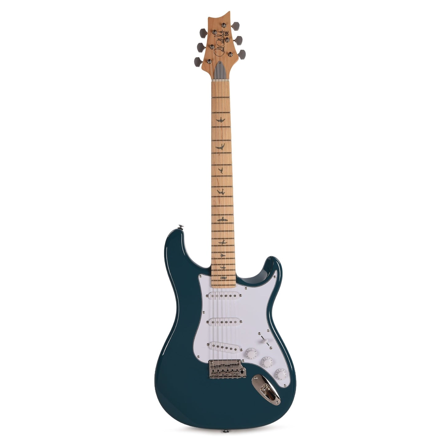 PRS SE Silver Sky Maple Nylon Blue