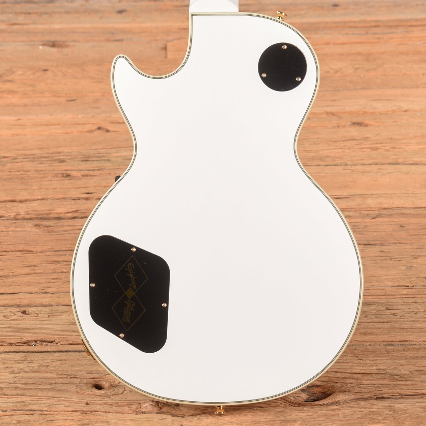 Epiphone "Inspired by Gibson Custom" Les Paul Custom Alpine White 2025