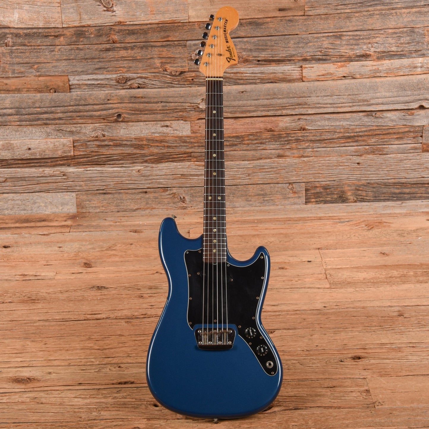 Fender Musicmaster Blue Refin 1978