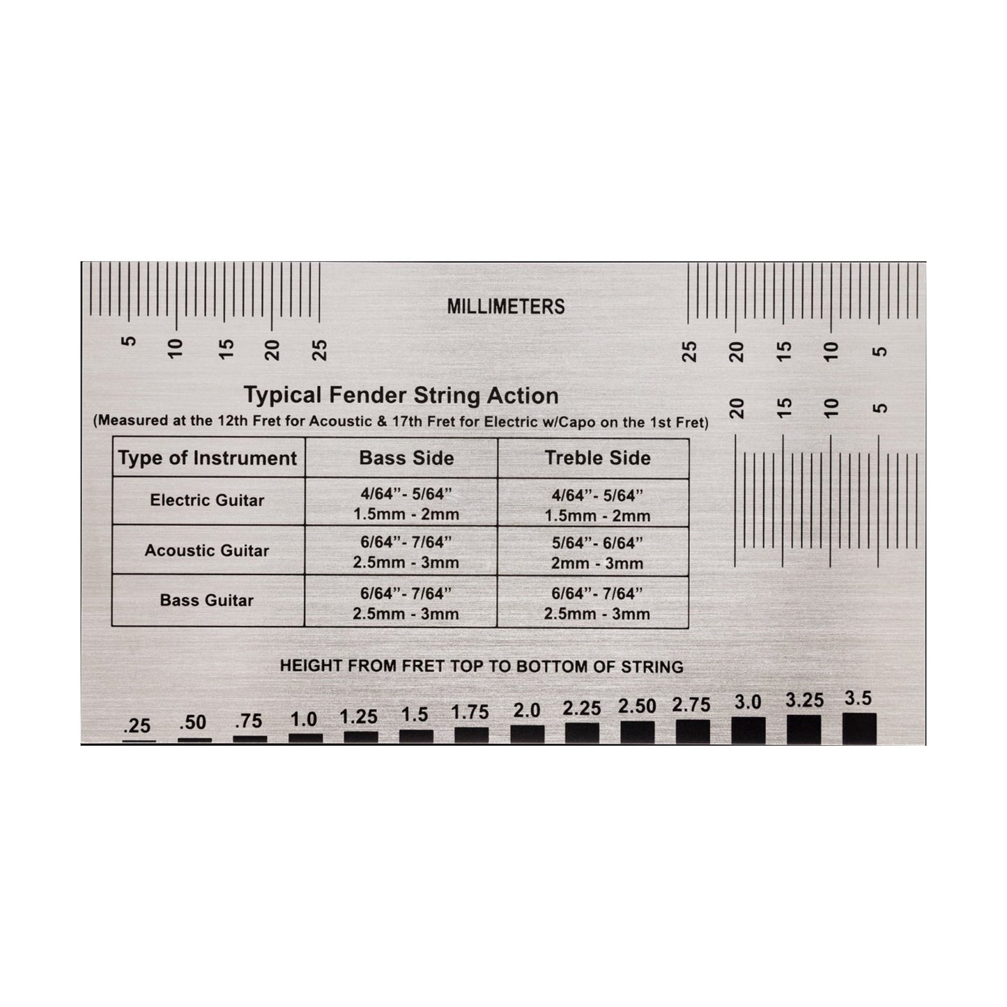 Fender String Action Gauge