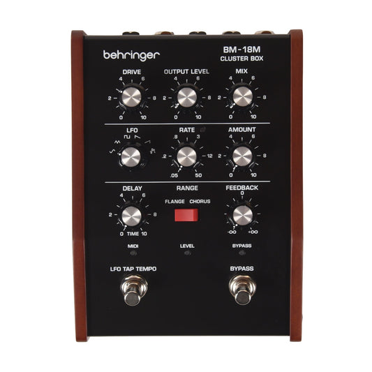 Behringer BM-18M Cluster Box Vintage Analog Cluster Flux Pedal