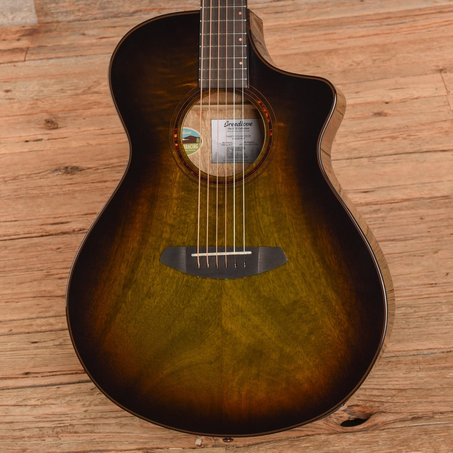 Breedlove Persuit EXS Concert EA CE Murtle Wood Earthsong 2022