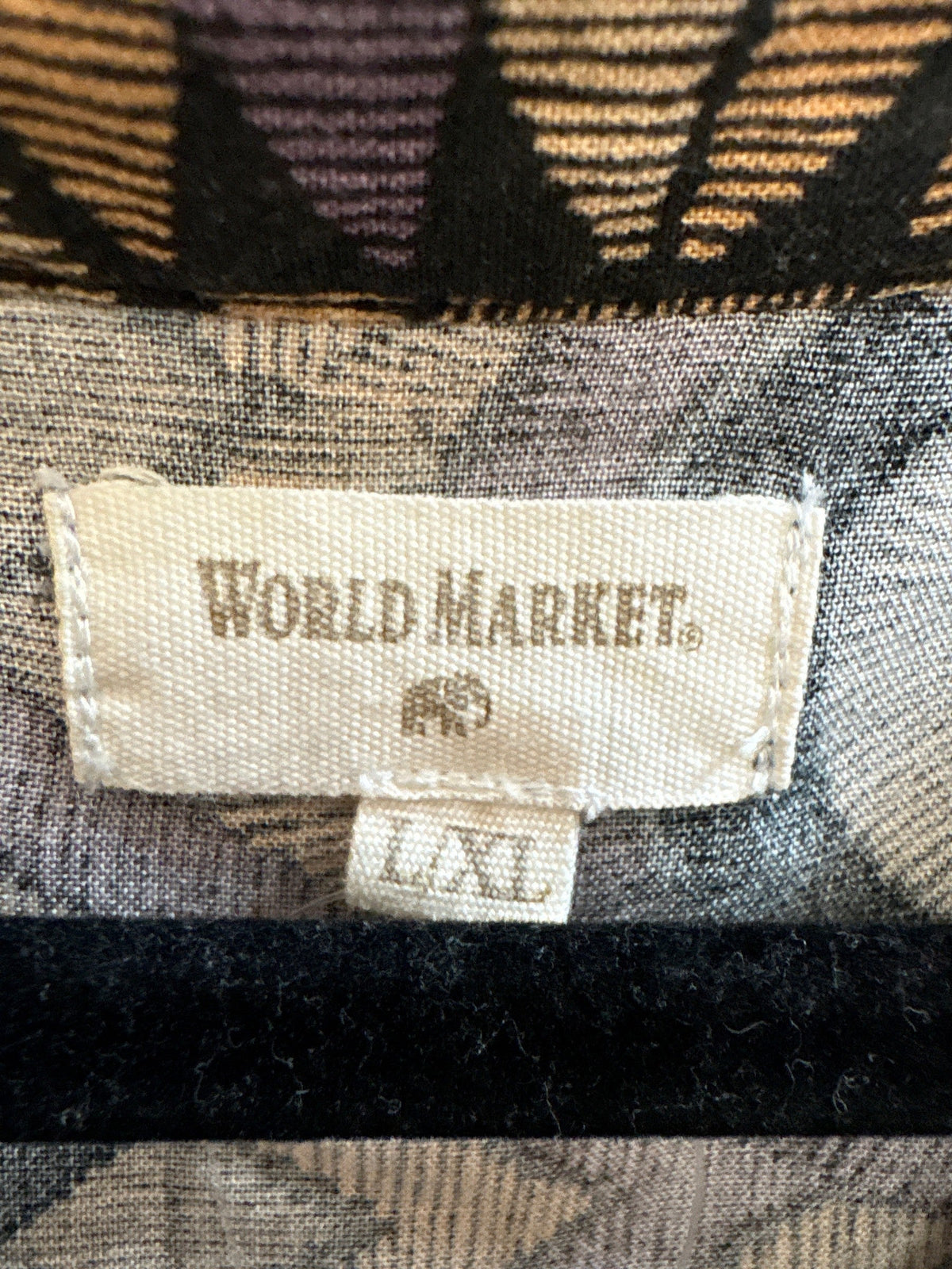 World Market Print Dress, L/XL
