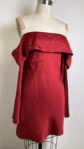 Abercrombie & Fitch Red Off Shoulder Dress, S
