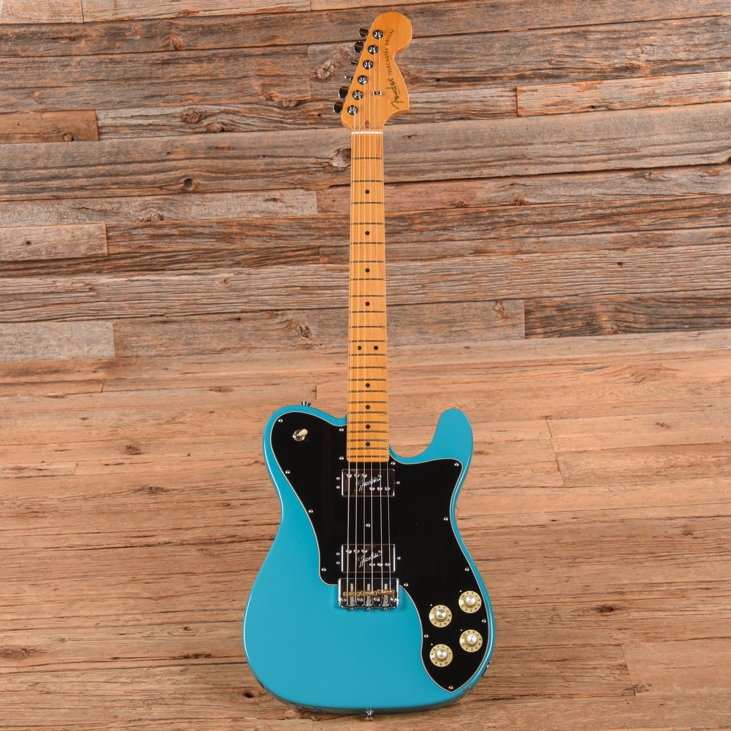 Fender American Professional II Telecaster Deluxe Miami Blue 2023