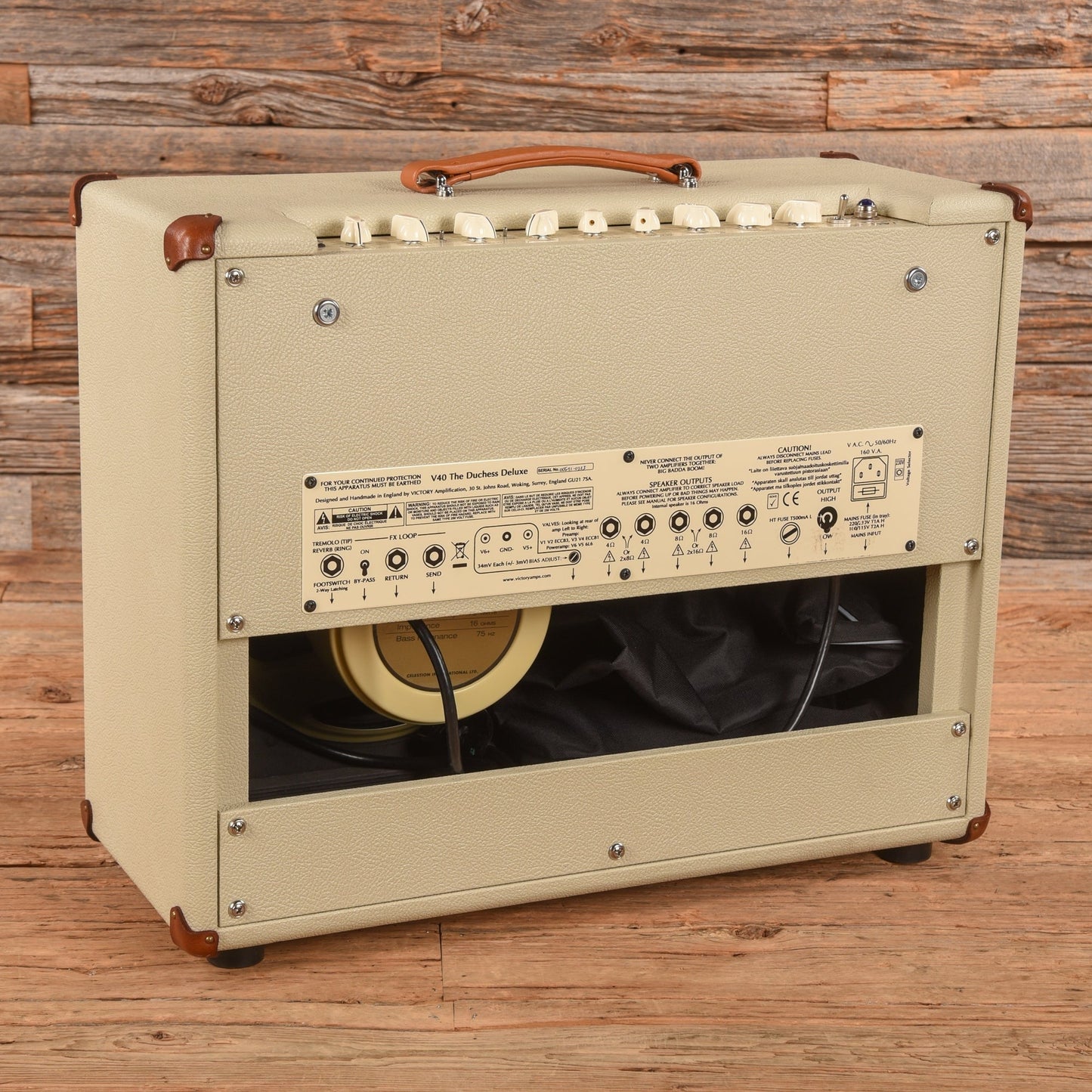 Victory V40 Deluxe Heritage Series 42-Watt 1x12" Guitar Combo