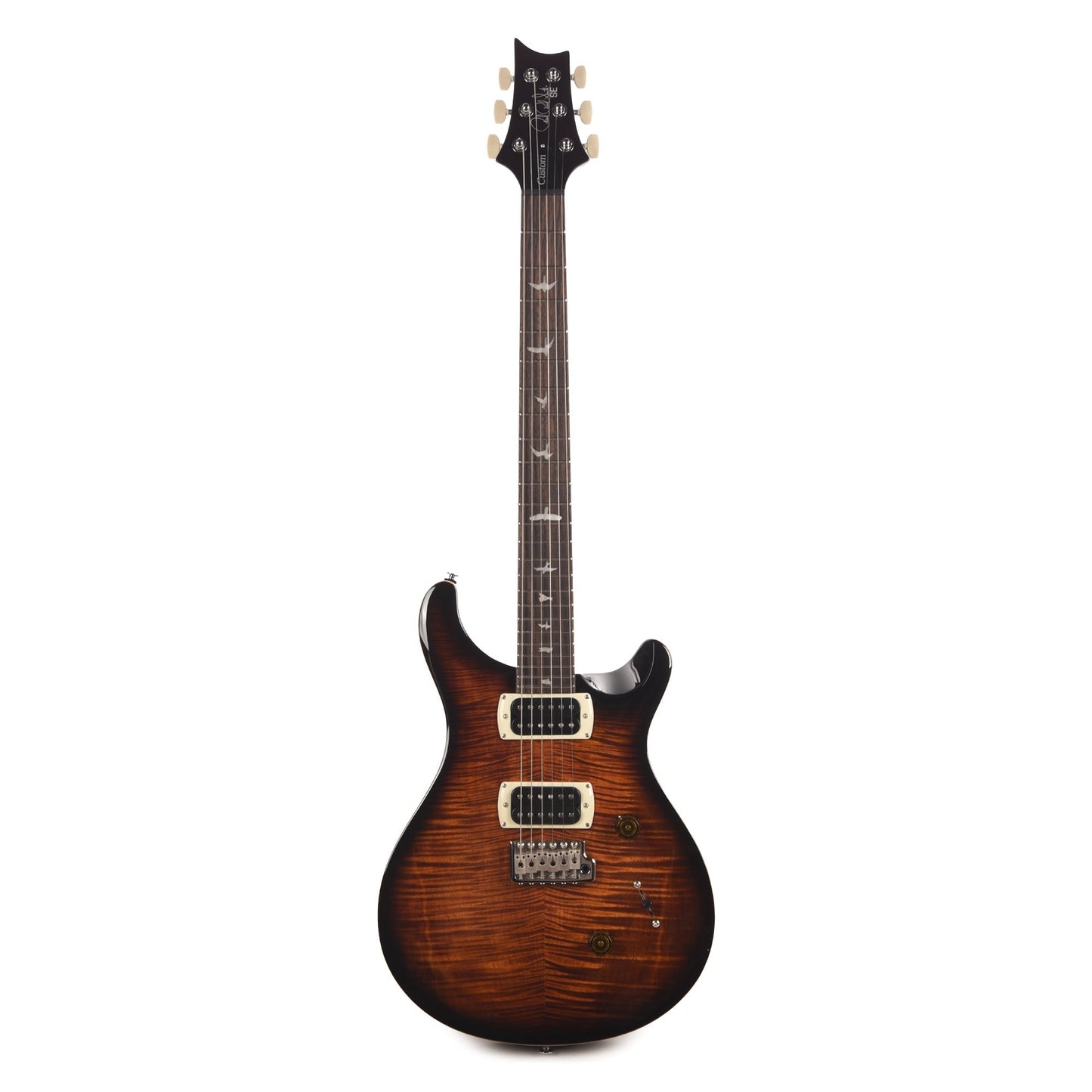PRS SE Custom 24 Black Gold Sunburst