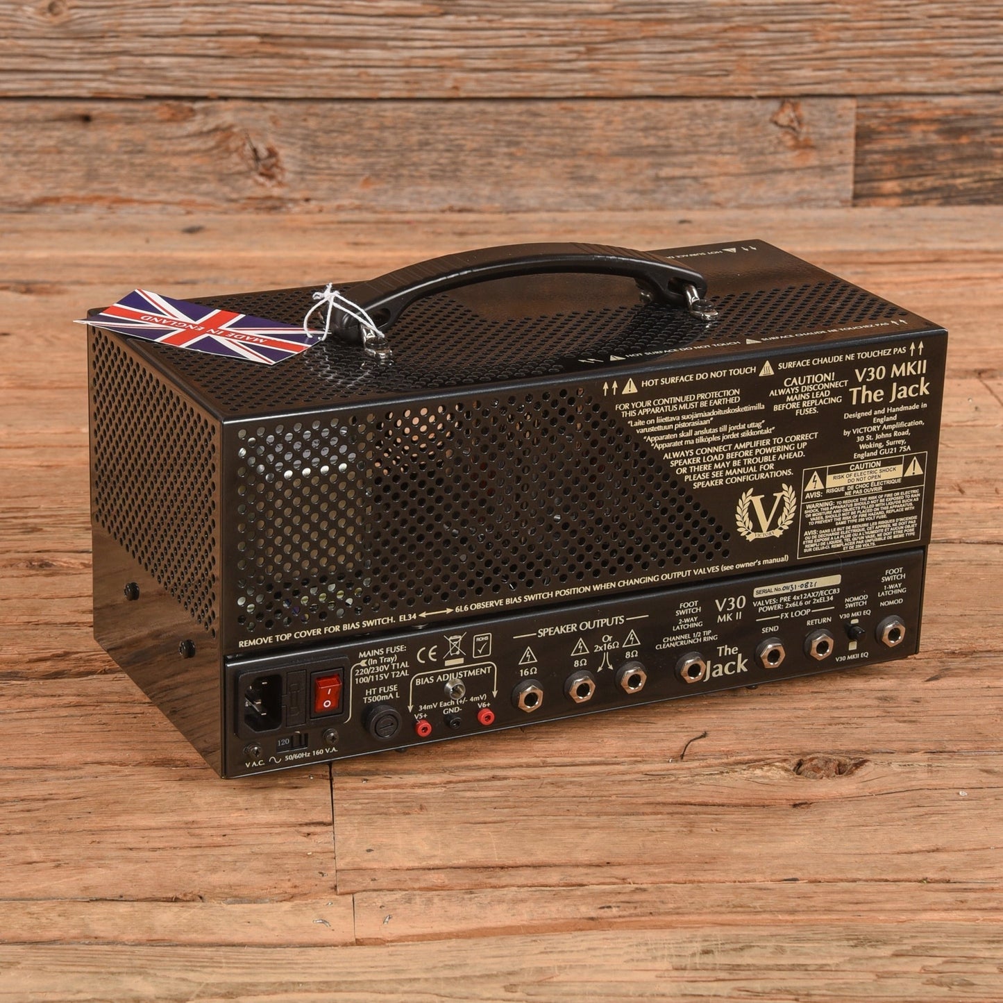 Victory V30 MK II The Jack 2-Channel 42-Watt Guitar Amp Head