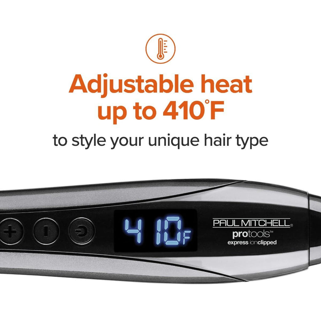 Express Ion Clipped 1.25" Detachable Curling Iron