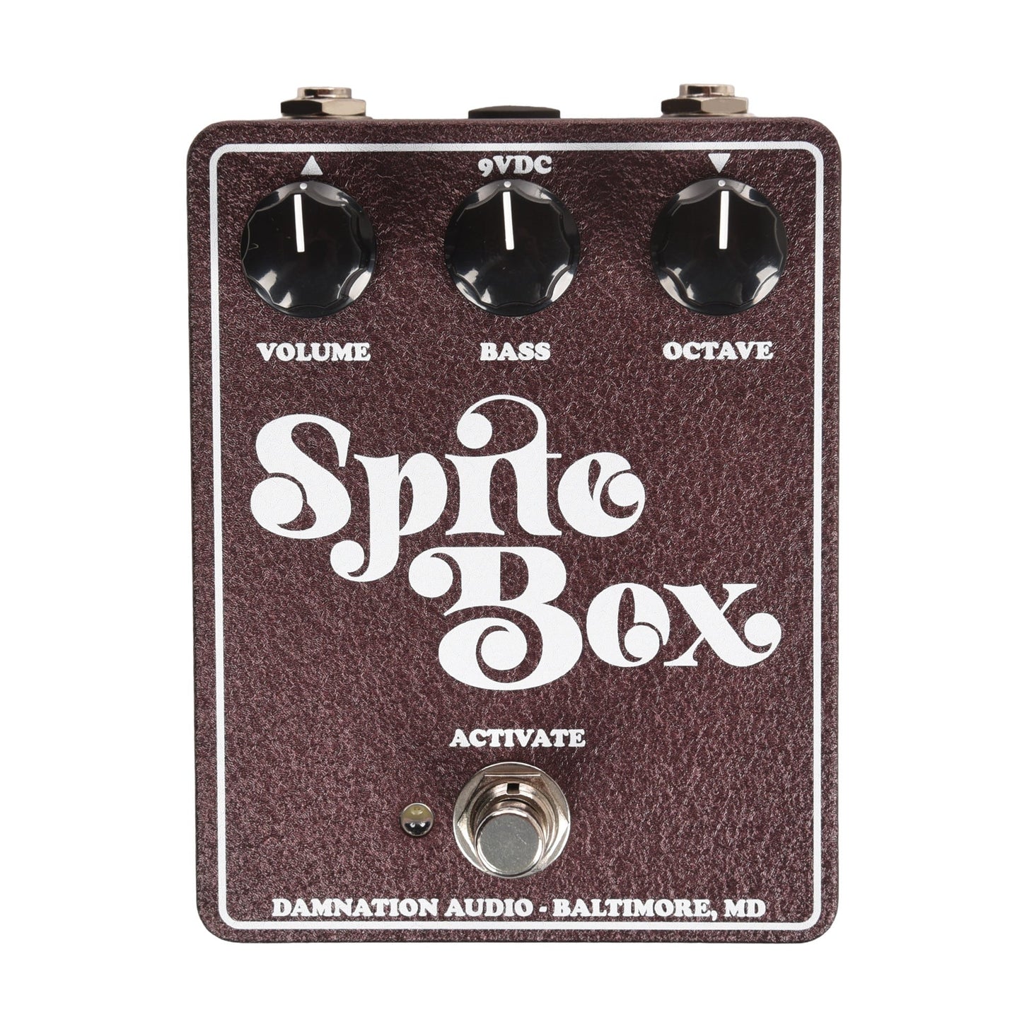 Damnation Audio Spite Box Fuzz Pedal Retro Mauve