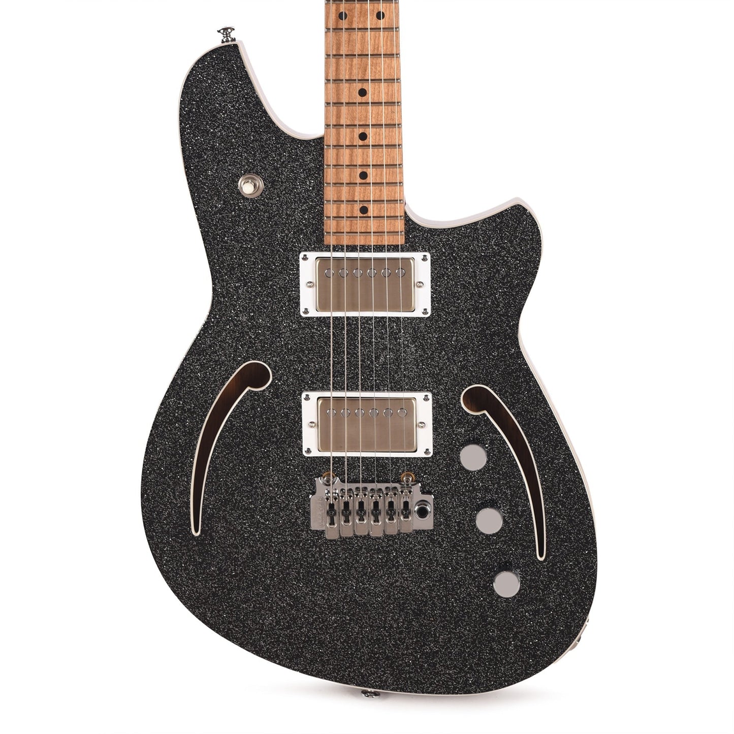 Reverend Kingbolt Air HH Electric Guitar Black Sparkle