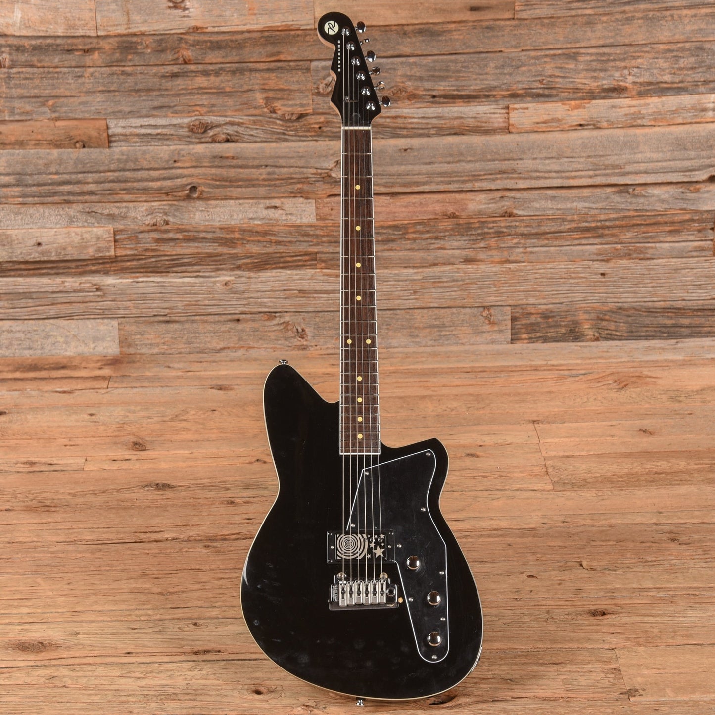 Reverend Ken's Special Midnight Black Electric Guitar