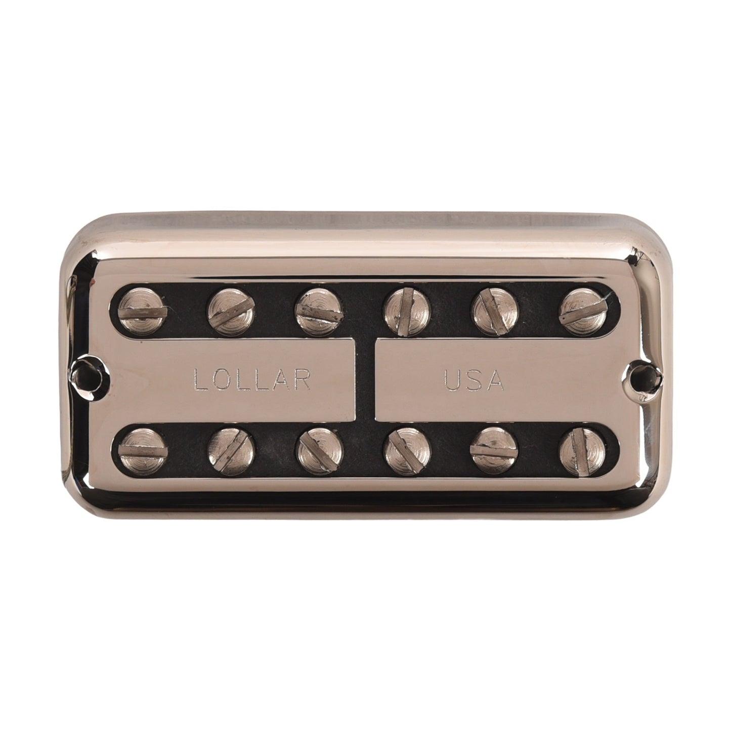 Lollar Lollartron Traditional Mod Bridge Pickup Nickel w/Mount Option B