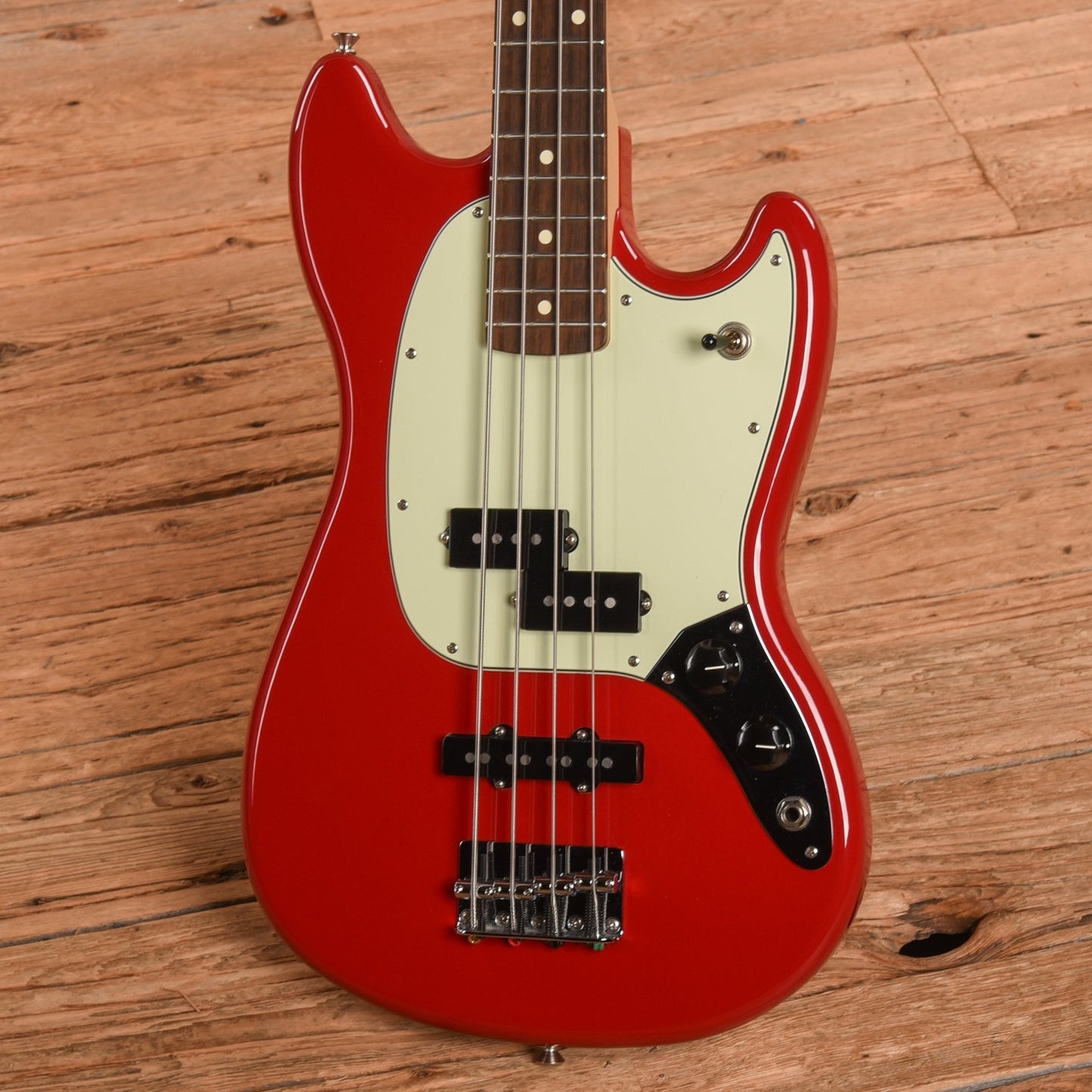Fender Player Mustang Bass PJ Torino Red 2017