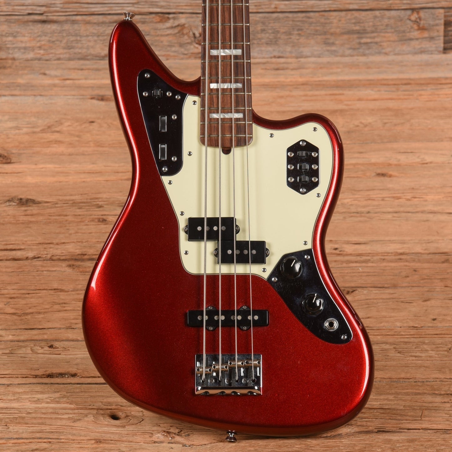 Fender American Standard Jaguar Bass Mystic Red 2014