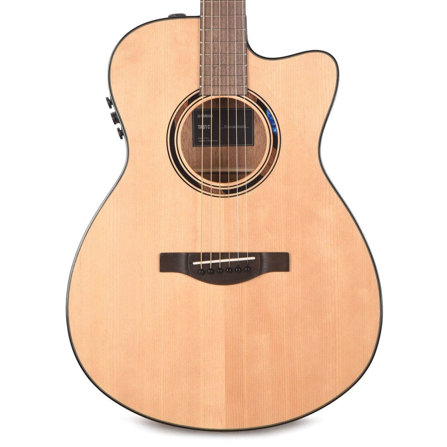 Yamaha TAS1 C TransAcoustic Acoustic-Electric Guitar w/ Built In Effects Natural