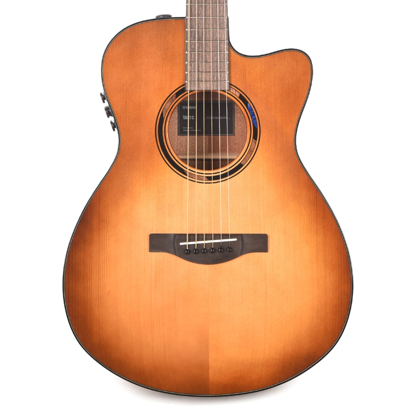 Yamaha TAS1 C TransAcoustic Acoustic-Electric Guitar w/ Built In Effects Sand Burst