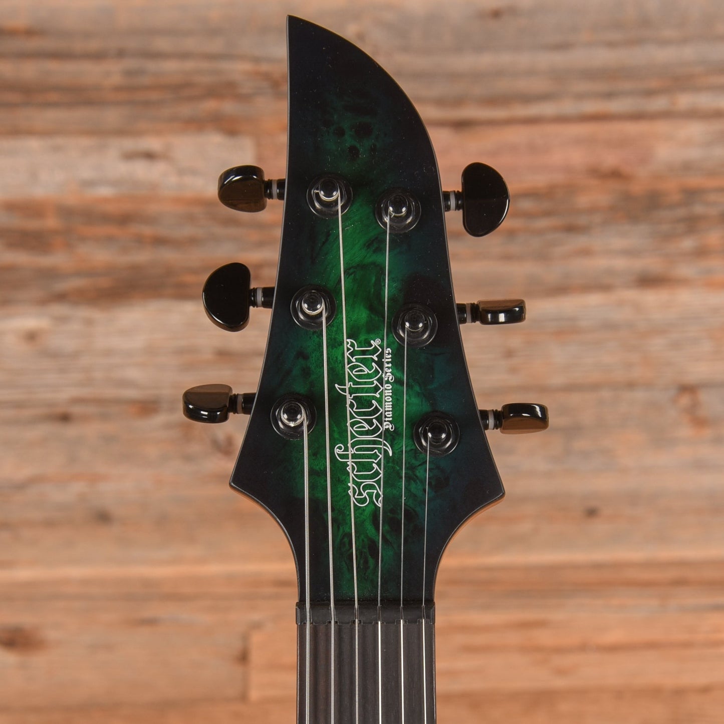Schecter KM-6 Mk-III Keith Merrow Green Burst 2019