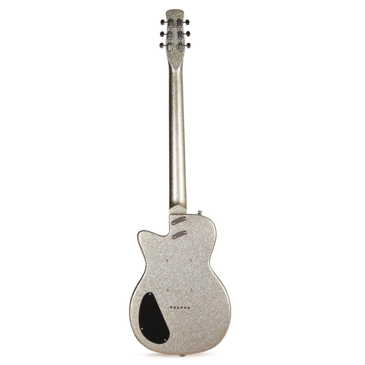 Silvertone 1373 Baritone Electric Guitar Heavy Silver Flake