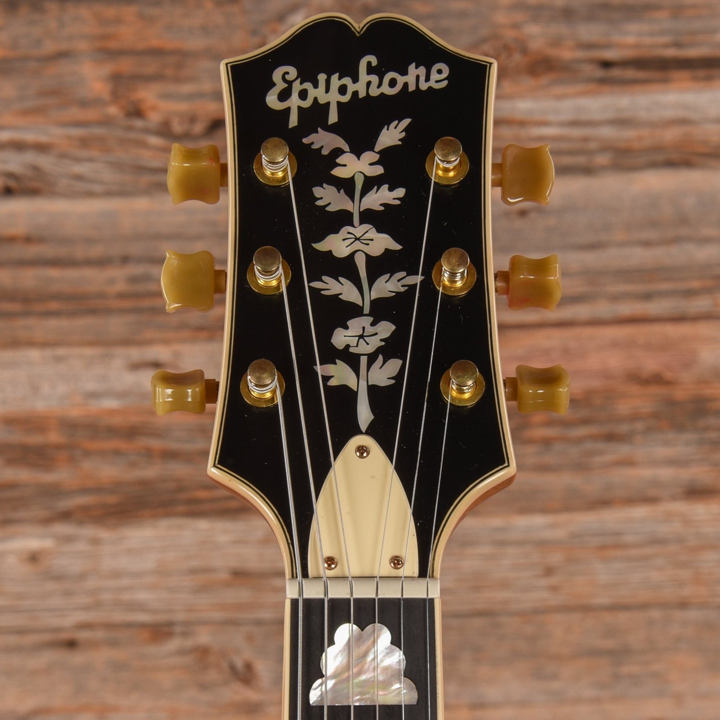 Epiphone 150th Anniversary Zephyr DeLuxe Regent Natural