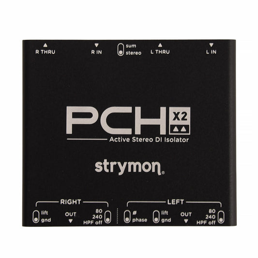 Strymon PCH X2 Stereo Active DI Isolator w/Phantom Power