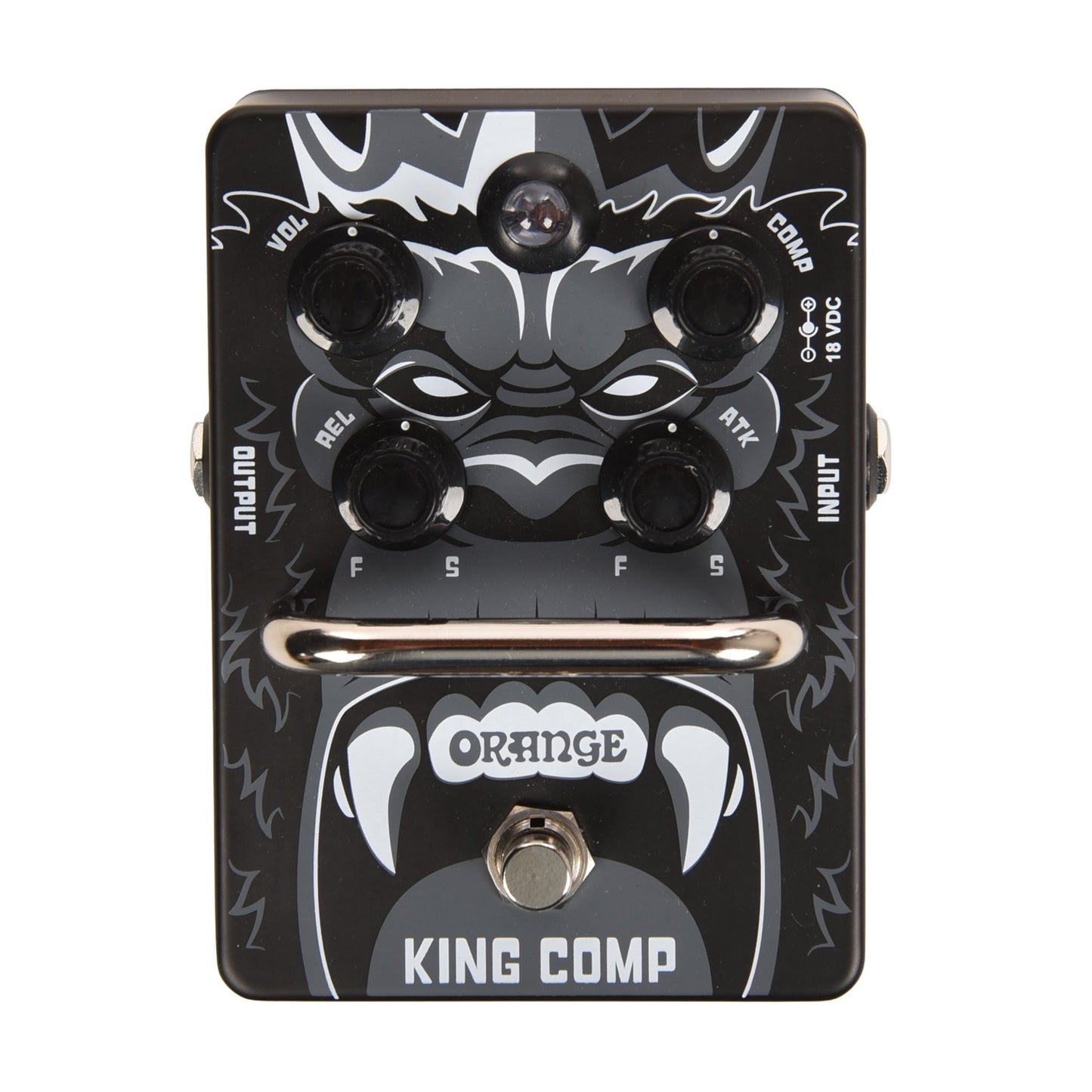 Orange King Komp Compressor Pedal