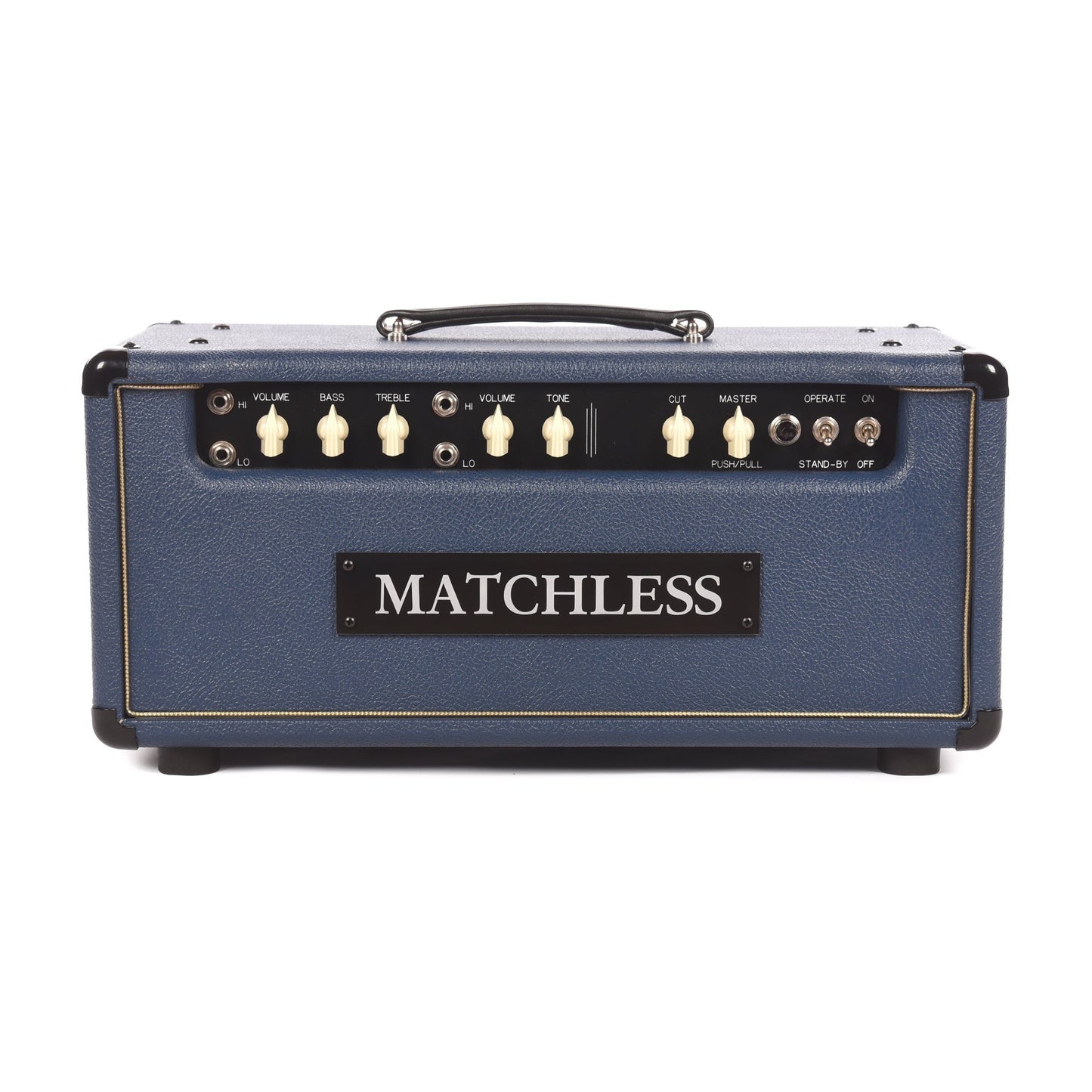Matchless HC-30 30W Head Navy w/ Gold Grille