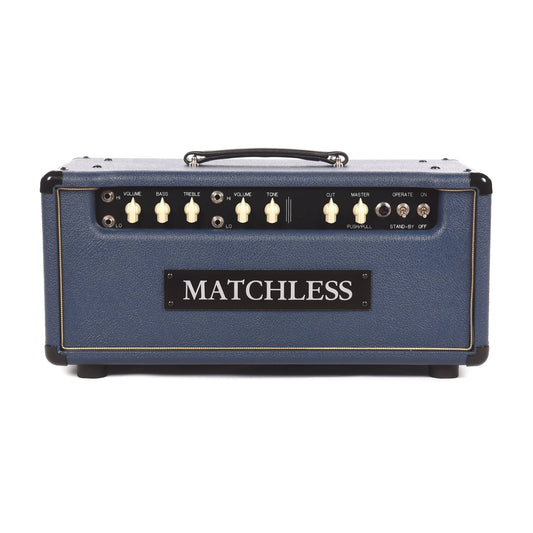 Matchless HC-30 30W Head Navy w/ Gold Grille