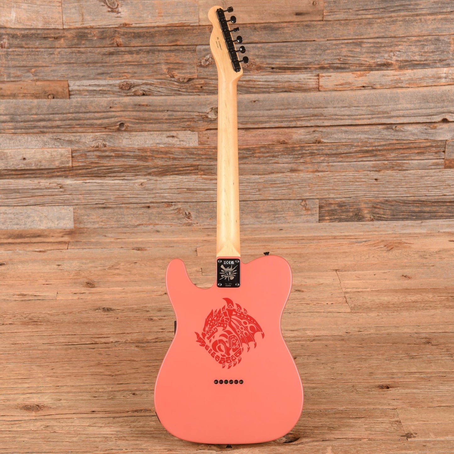 Fender Monster Hunter Rathalos Telecaster Rathalos Red 2025