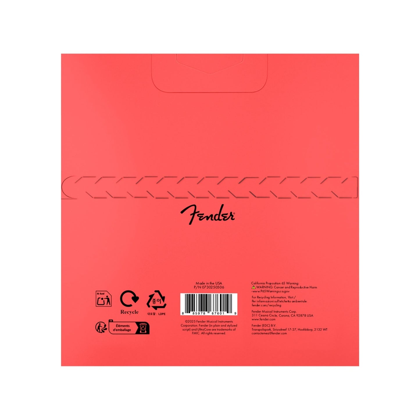 Fender Ultracore 1250R Nickel Plated Ball End Guitar Strings 10-46