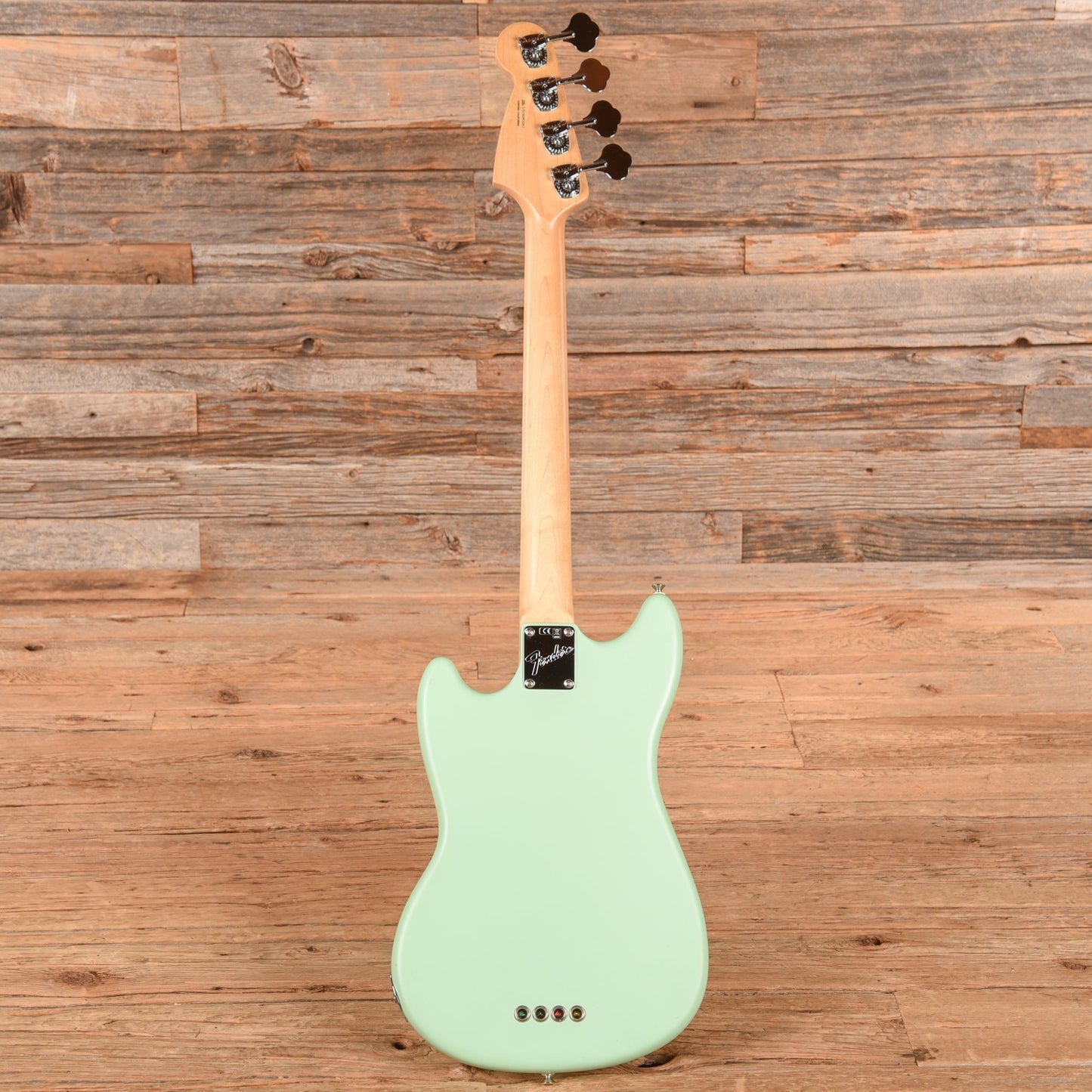 Fender American Performer Mustang Bass Satin Seafoam Green