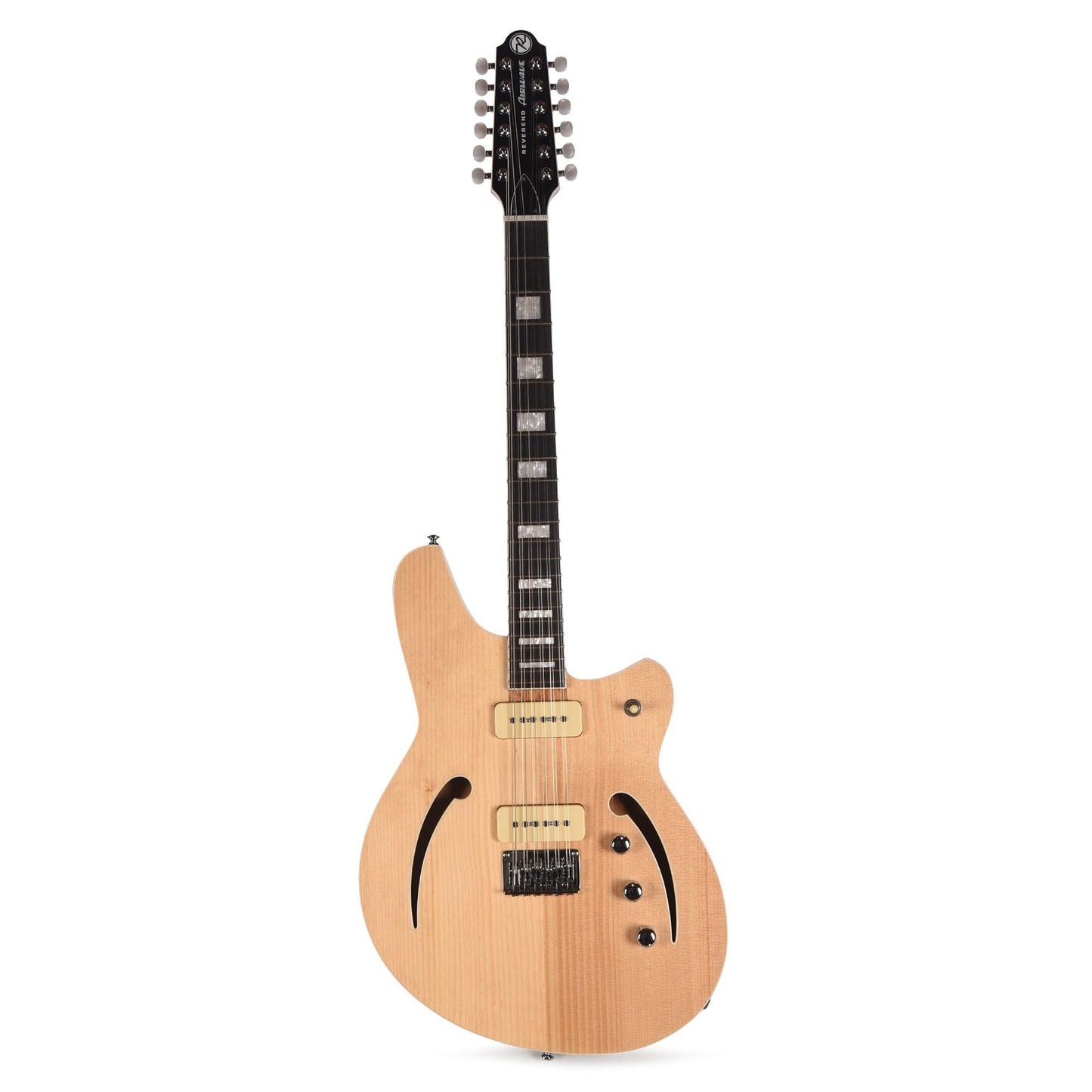 Reverend Airwave 12-String Electric Guitar Natural