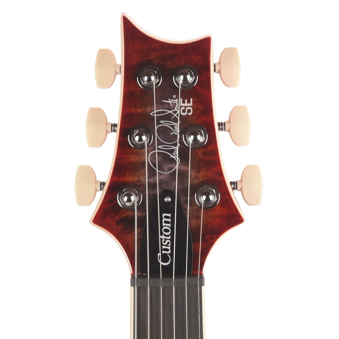 PRS SE Custom 24-08 Quilt Charcoal Cherry Burst