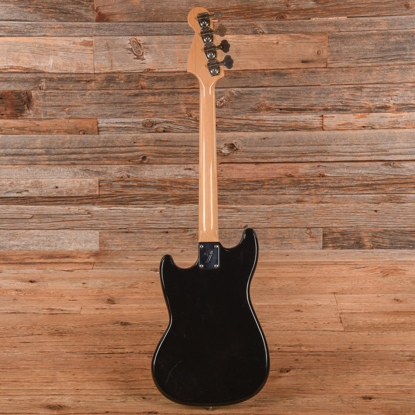 Fender Musicmaster Bass Black 1982