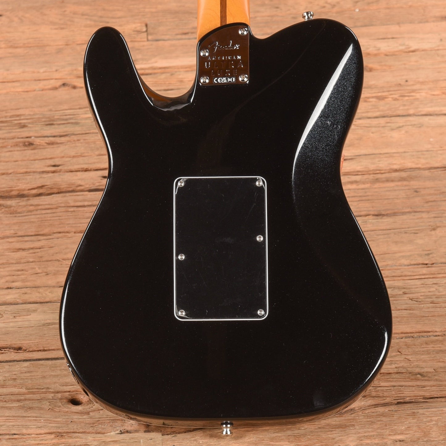 Fender American Ultra Luxe Telecaster Floyd Mystic Black 2024