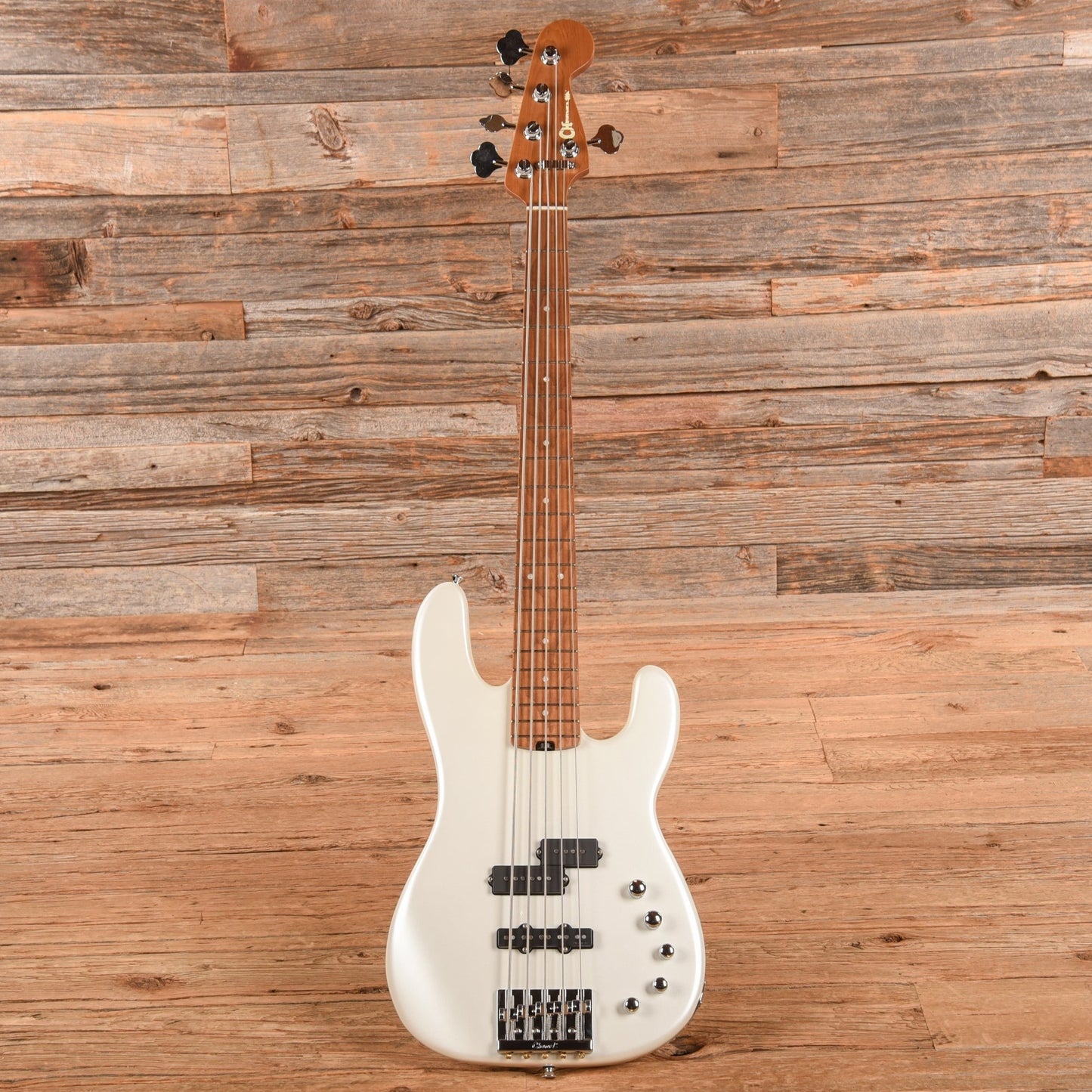 Charvel Pro Mod San Dimas 5-String Bass PJ Pearl White 2021