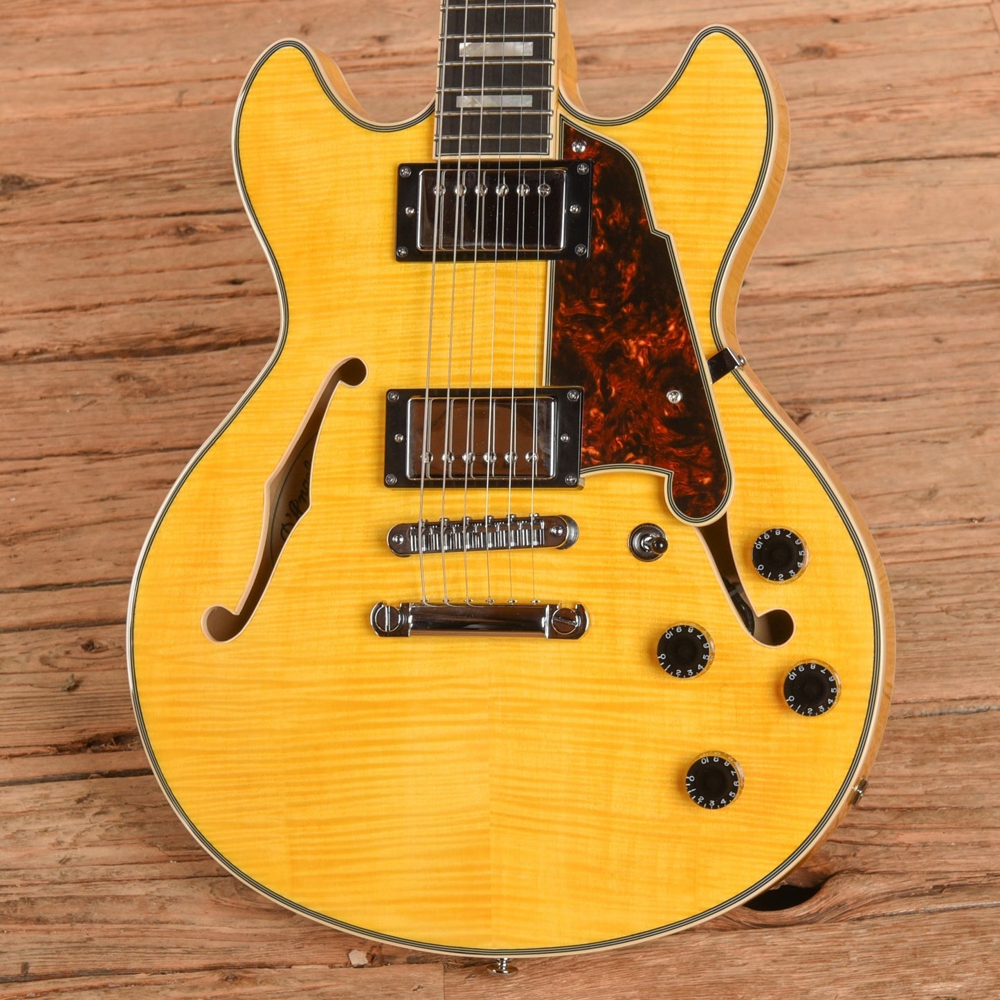 D'Angelico Premier Mini DC Blonde 2023