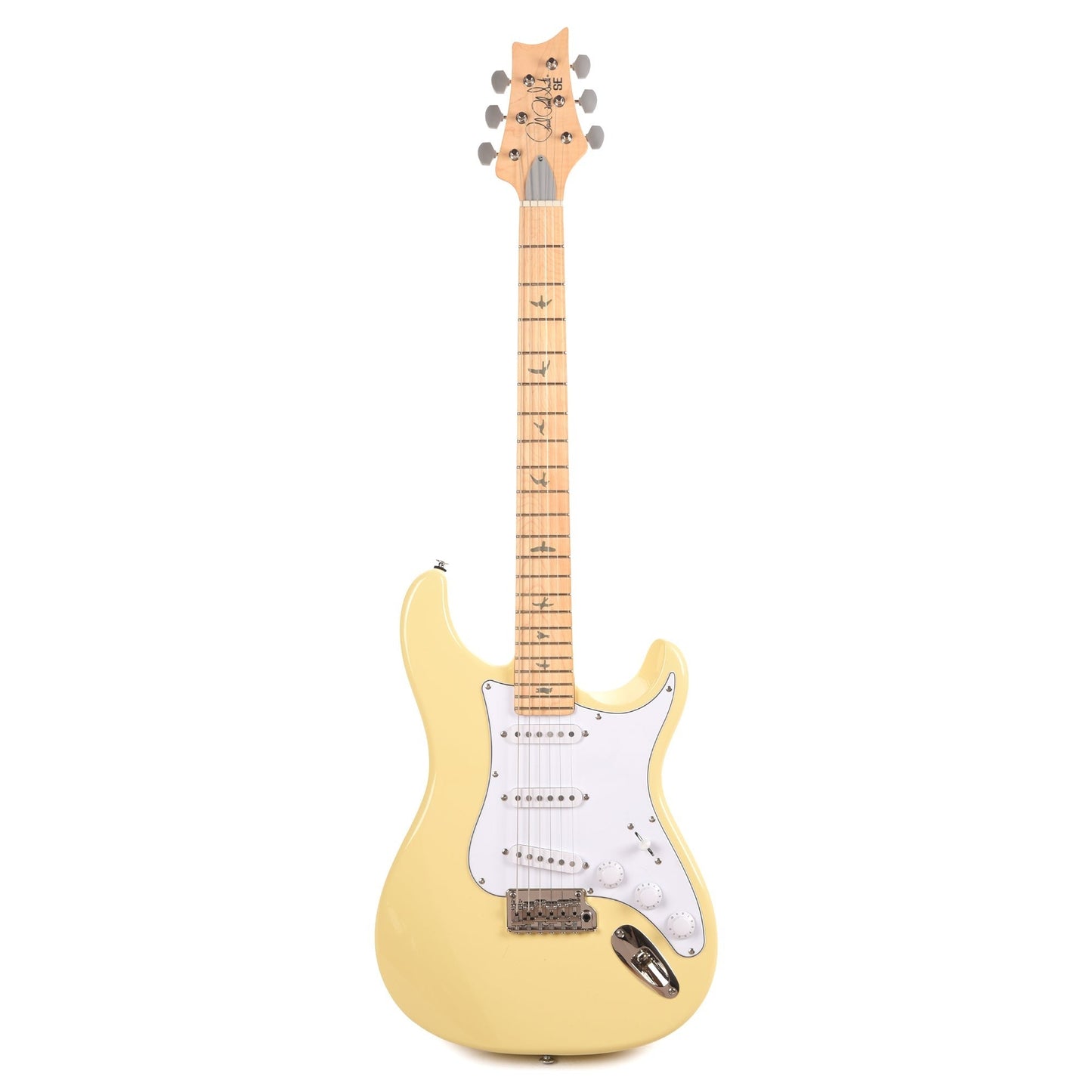 PRS SE Silver Sky Maple Moon White