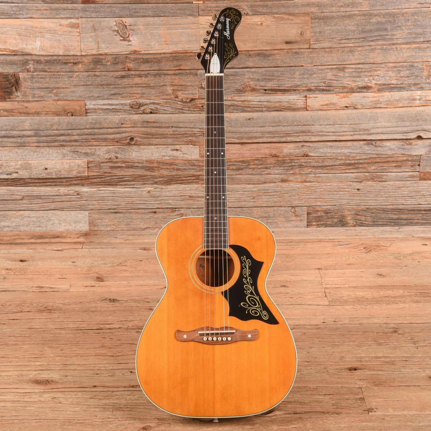 Harmony H-161 X-Brace Conversion Natural 1969