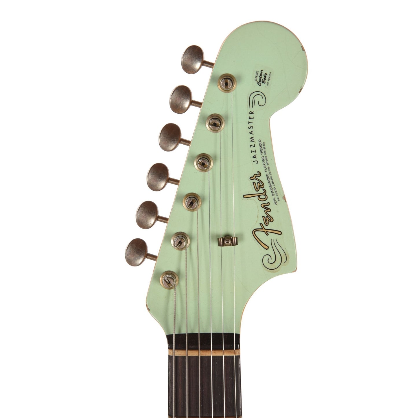 Fender Custom Shop 1963 Jazzmaster Relic Aged Surf Green